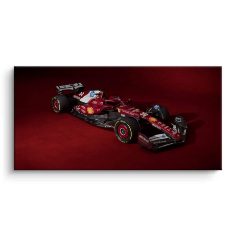 Formel 1 Auto Leinwandbild