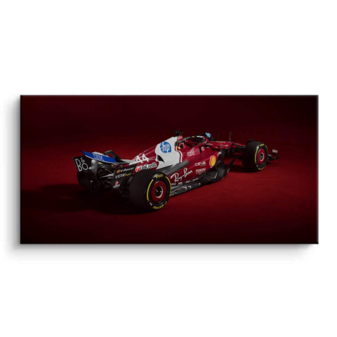 Ferrari F1 Auto Leinwandbild
