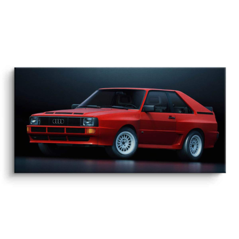 Audi Quattro Leinwandbild