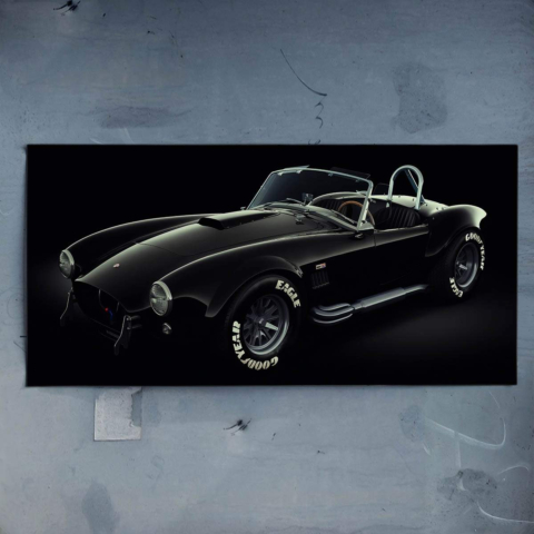 Klassisches Rennwagen Poster Poster