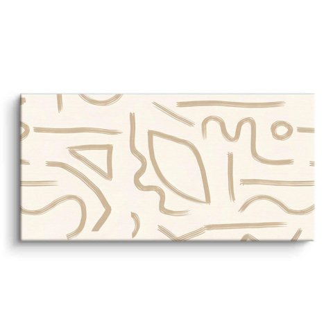 Maze Boho Canvas Art