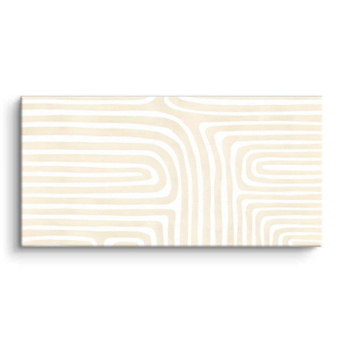 Maze Pattern Canvas Art