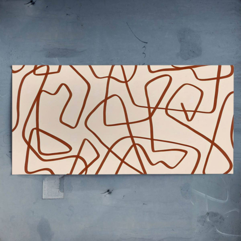Line Maze Poster Art