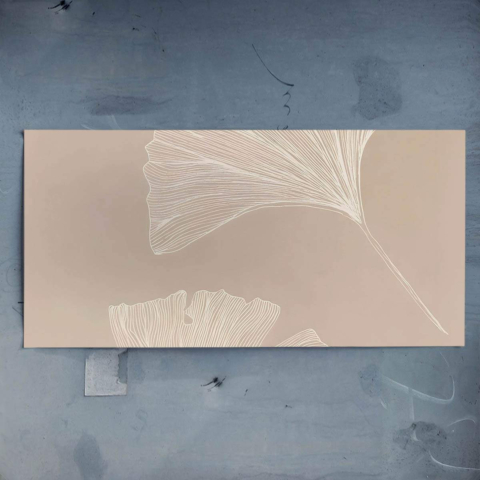 Ginkgo Leaves Poster Art