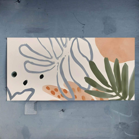 Tropical Leaves Poster Art