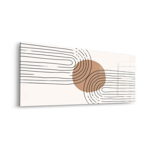 Lignes de Labyrinthe Verre Acrylique