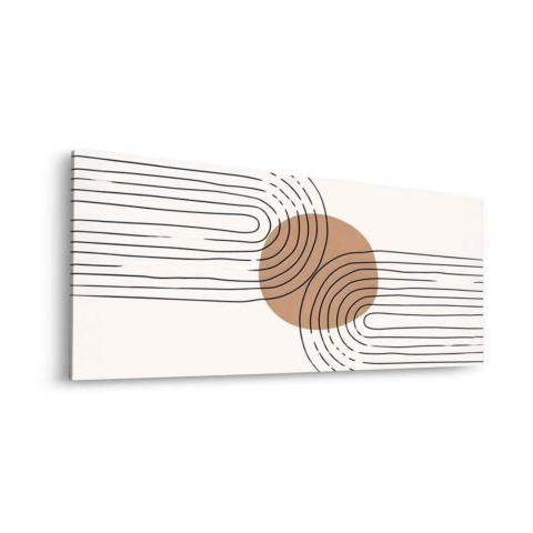 Maze Lines Dibond Matt Art