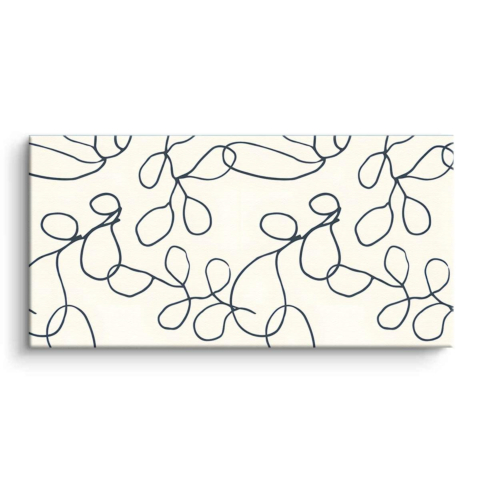 Tangled Lines Canvas Art
