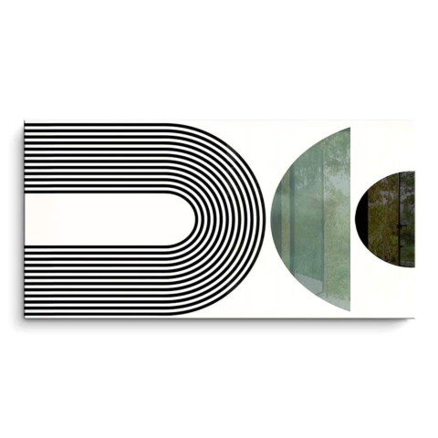 Noisy Circle PVC Gloss Art