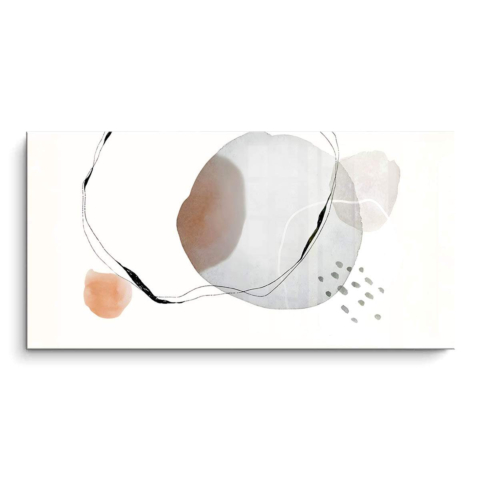 Abstract Shapes PVC Gloss Art