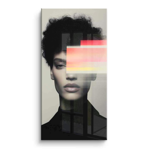 Abstrakte Eleganz PVC Glänzend
