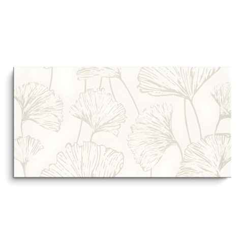 Ginkgo-Blätter PVC Matt Kunstwerk