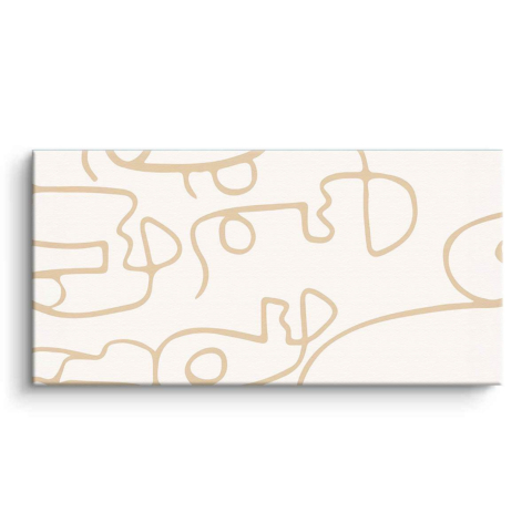 Frog Outline Canvas Art