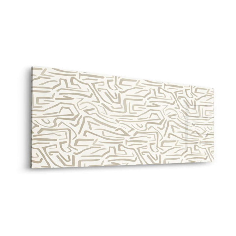Labyrinthmuster Acrylglasbild