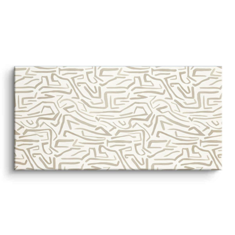 Maze Pattern Canvas Art