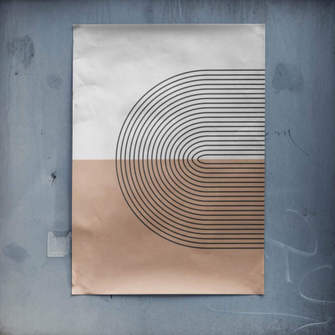 Line Art Poster Poster