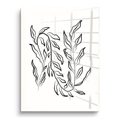 Laub PVC Glänzend Kunst