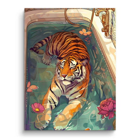 Tiger Leinwandbild