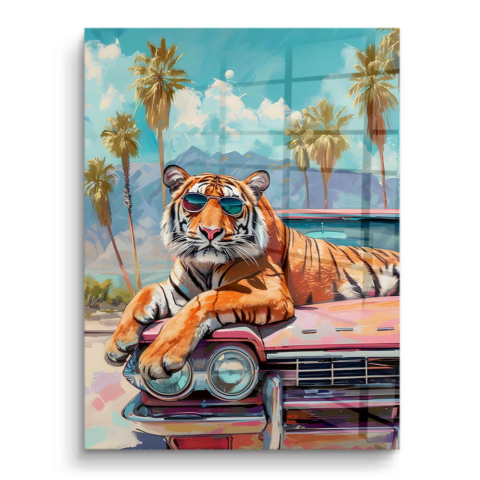 Cool Tiger PVC Gloss Art