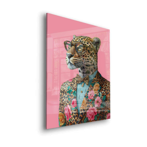 Leopard Acrylic Glass Art