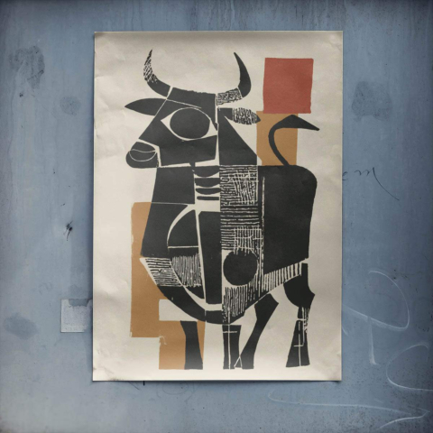Vache Affiche