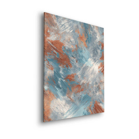 Peintures abstraites Tableau sur Dibond Mat