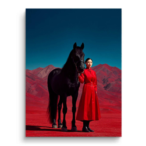 Red Mountain PVC Matt Art