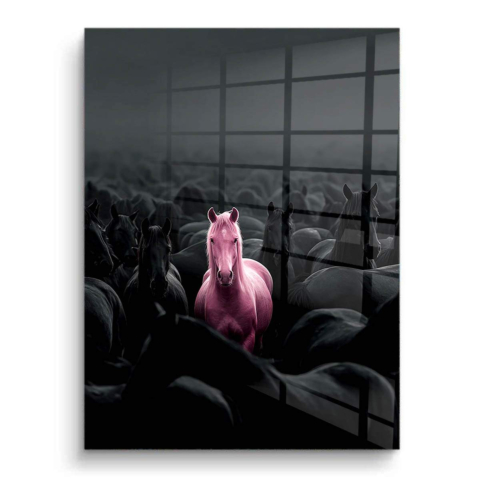 Unique Horse PVC Gloss Art