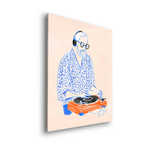 DJ Acrylglasbild