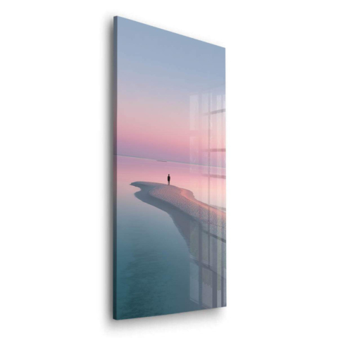 Sand Bar Acrylic Glass Art