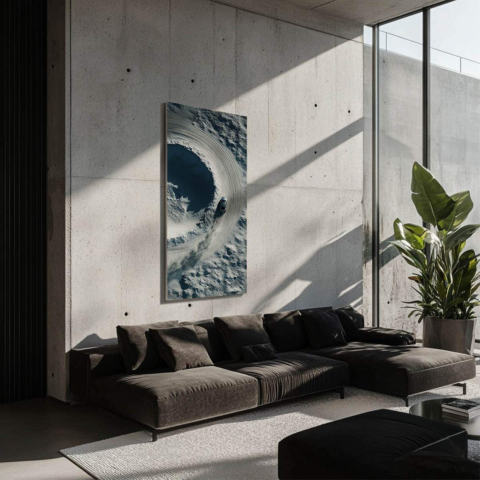 Lunar Drive Dibond Matt Art