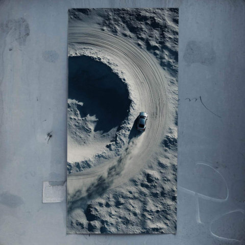 Lunar Drive Affiche