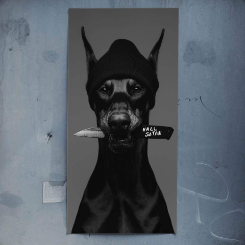 HALL SATAN Poster Art