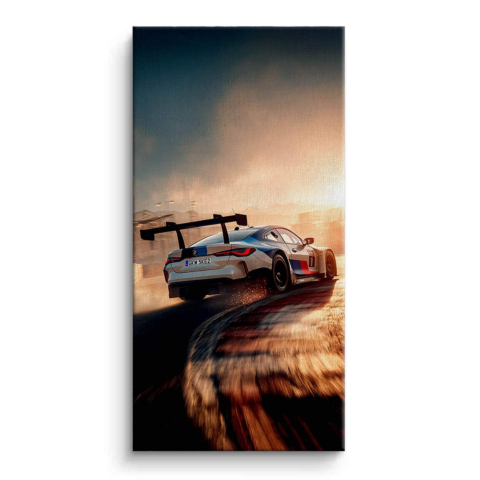 Voiture de course BMW Tableau sur Toile