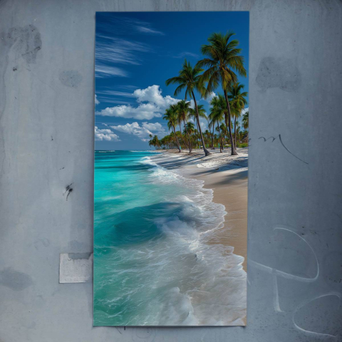 Tropikalna Plaża Plakat