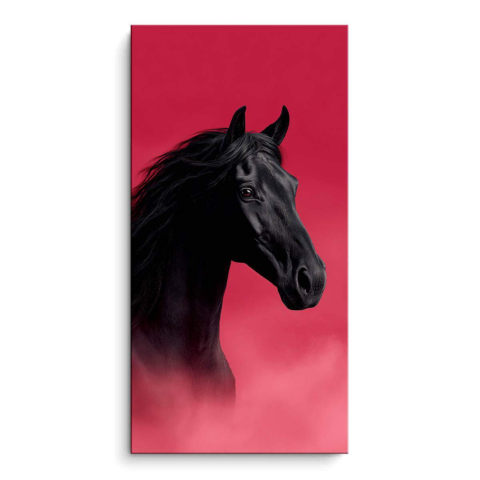Black Horse PVC Matt Art