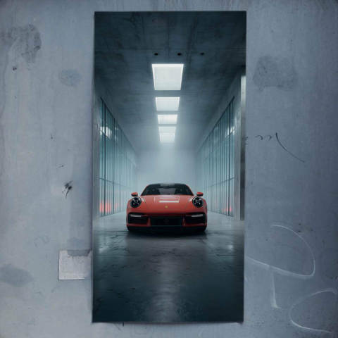 Porsche Plakat