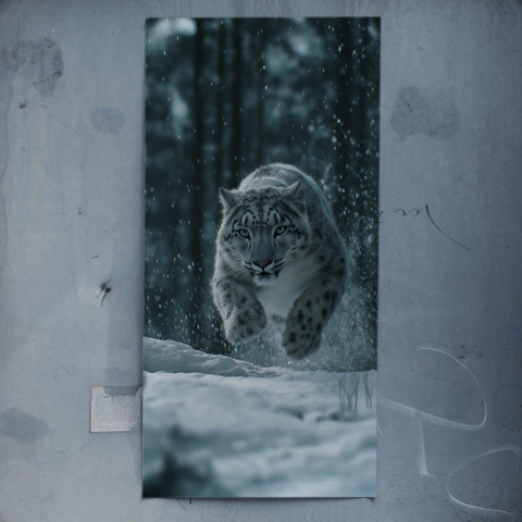 Snow Racer Poster Art