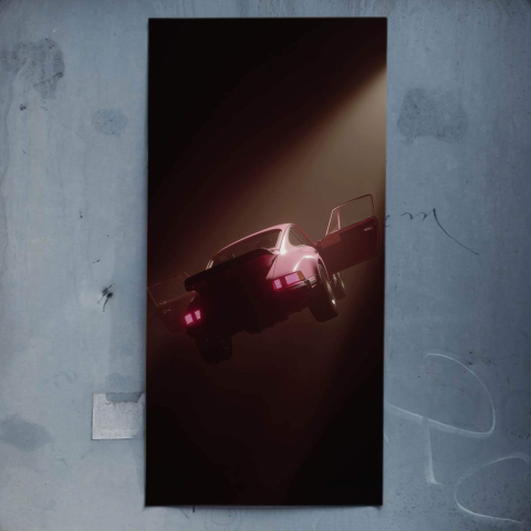 Porsche Dark Side Plakat