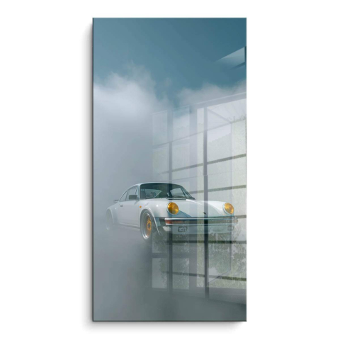 Reacing Porsche Blanc PVC Brillant