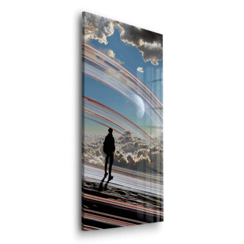 Camino Aéreo Surreal Vidrio Acrílico