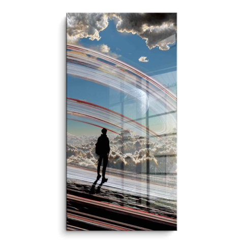 Camino Aéreo Surreal PVC Brillante