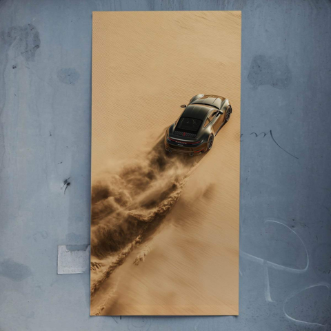 Porsche Carrera Plakat