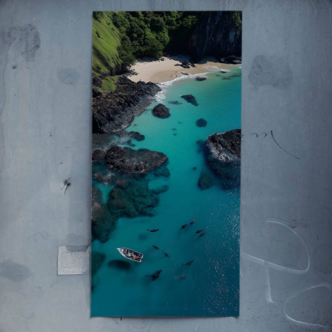 Dauphins Hawaïens Affiche