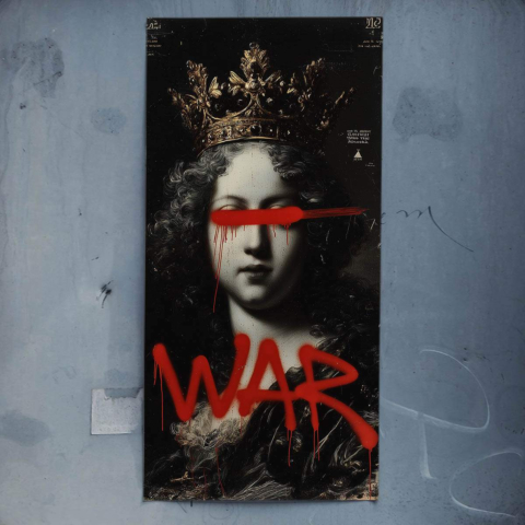 WAR Queen Poster
