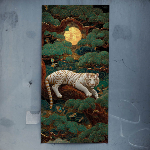 Weißer Tiger Poster
Poster