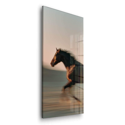 Laufende Acrylglasbild