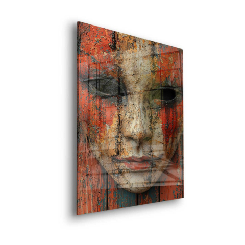 Mystische Maske Acrylglas