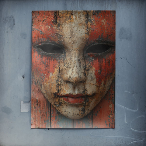Mystische Maske Poster