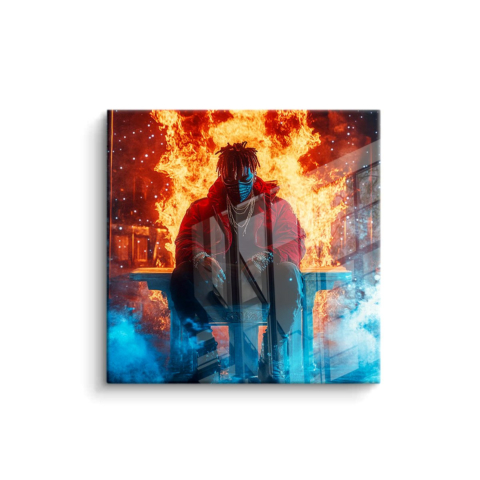 Inferno Vibes PVC Gloss Art